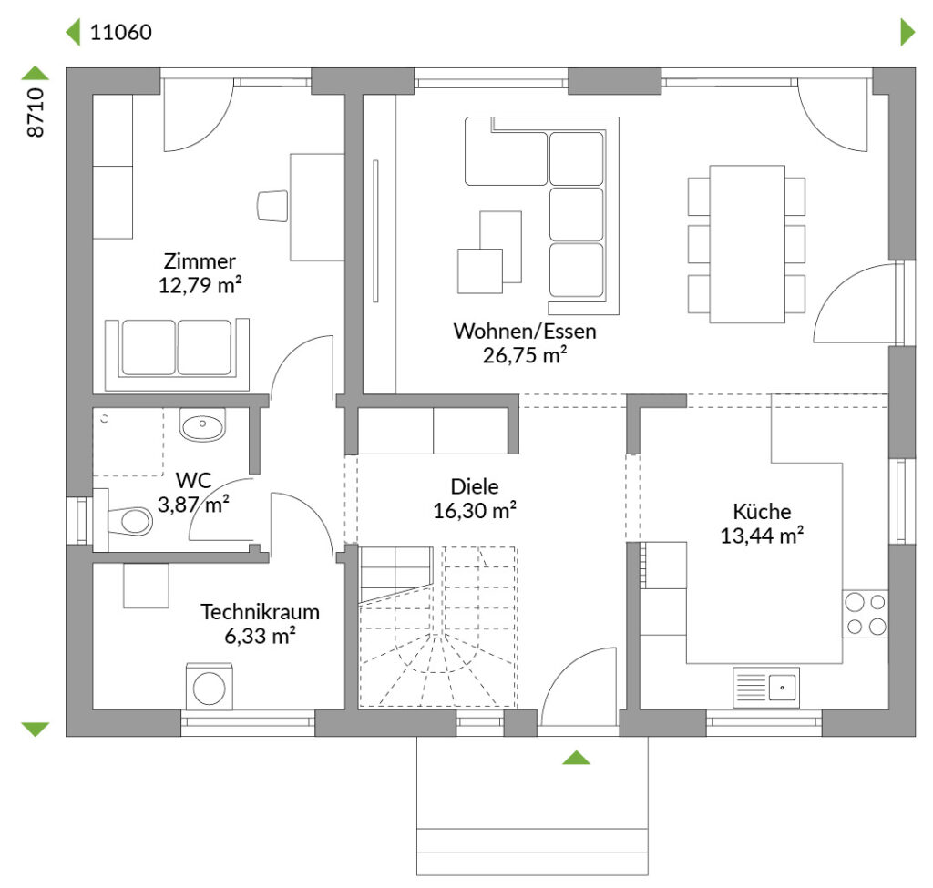 Hausmodell Bild 1